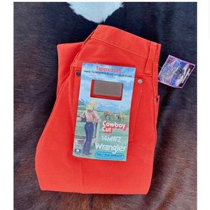 Vintage coral wranglers size 25